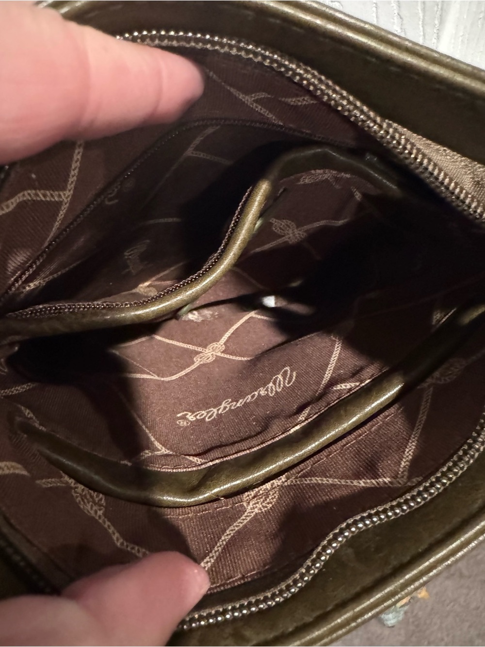 Wrangler Brown Fringe Crossbody Bag - Picture 6 of 6